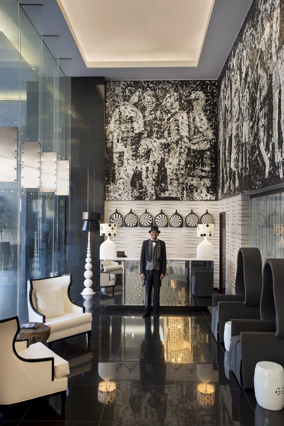 Davinci Hotel On Nelson Mandela Square Johannesburgo Exterior foto